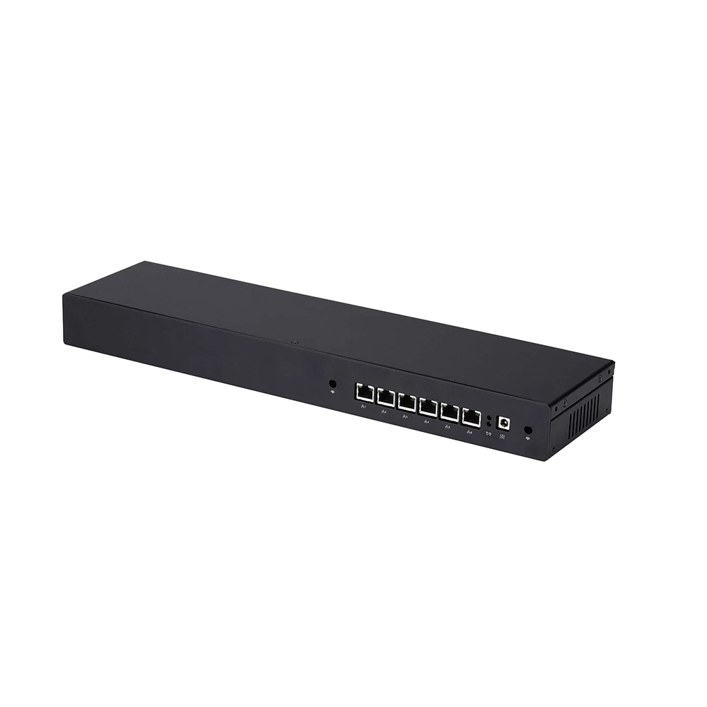 Mini PC Qotom Q500G6-1U Celeron Core i3 i5 i7 con computer AES-NI NIC da 6 Gigabit