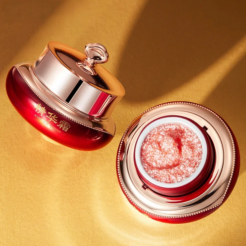 Retinol Placenta Beauty Essence Cream, with a Soft and Smooth Texture, Is Easy to Apply and Spread, Blends into the Skin with Ju