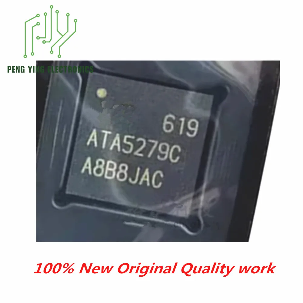 

100% New Electronic Components 1-100Pcs ATA5279C ATA5279C-PLQW -WGQW QFN48 RF monitoring chip