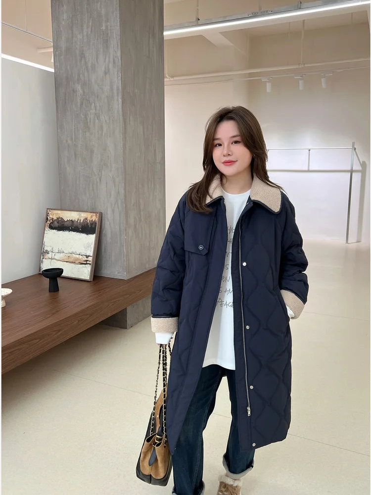 

Женская куртка JoJo Private Label больших размеров, модель Jaet 90, белая, с наполнителем из искусственного пуха, средней длины, с отделкой из искусственного меха, стройнящая фигуру, MK3584, повседневная, стильная