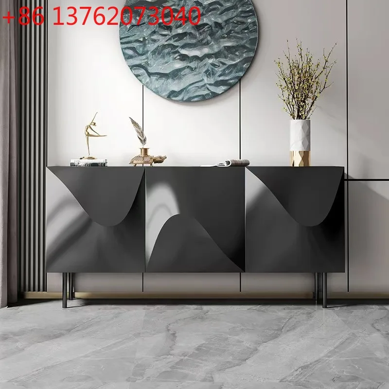 

Итальянский минималистичный боковой светильник, роскошный современный чайный шкаф, входной шкафчик