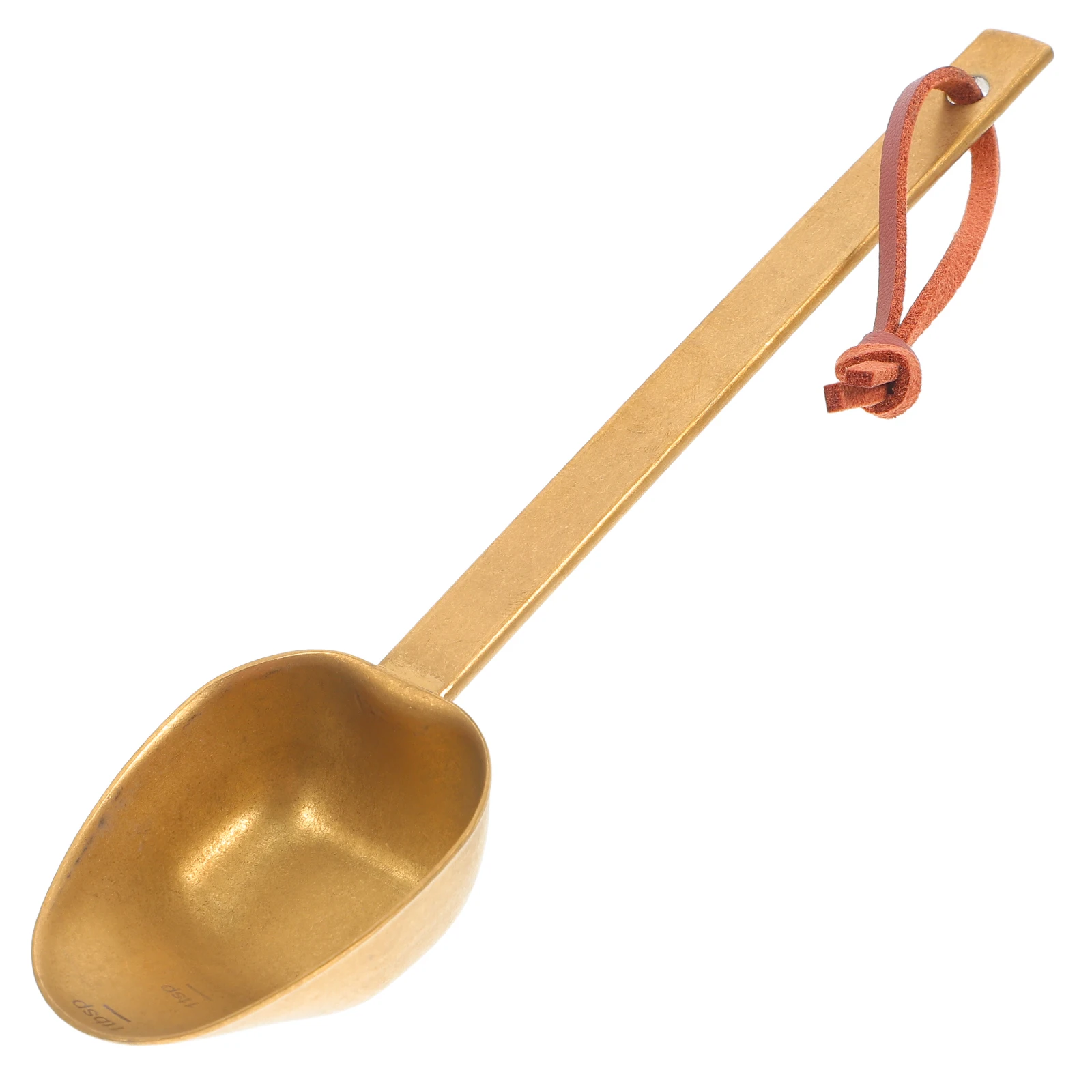 

Stainless Steel Scoop Measuring Spoon Powder Bean Ground Long H Coffee Measuring Spoons Easy Clean Kitchen Tool