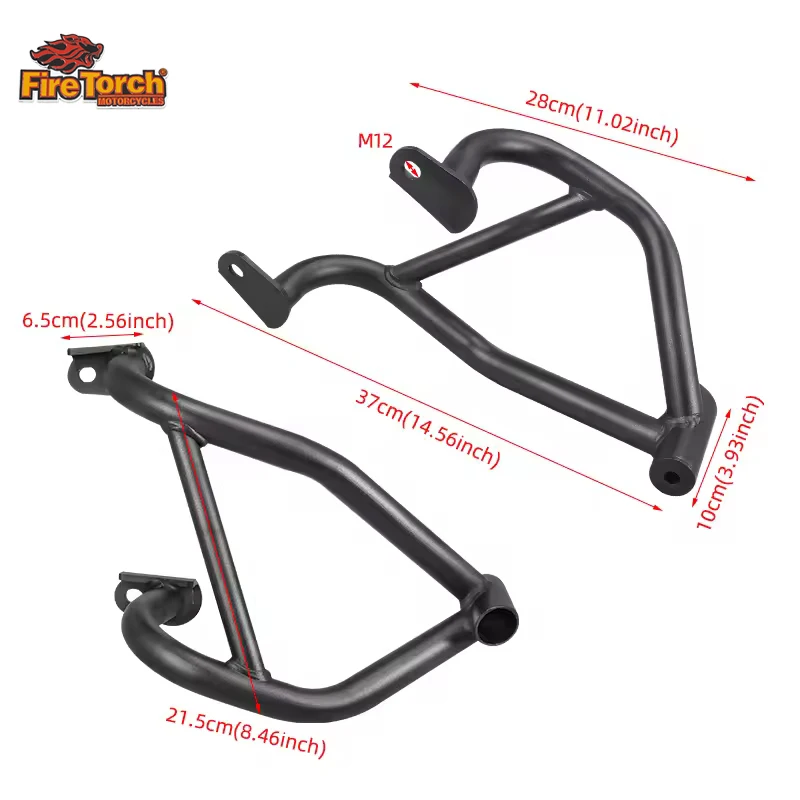 Fotografia 3: Para kawasaki eliminador se 400 500 450 e500 e450 2023 2024 2025 guarda motor barras de acidente rodovia pára-choques quadro barras proteção