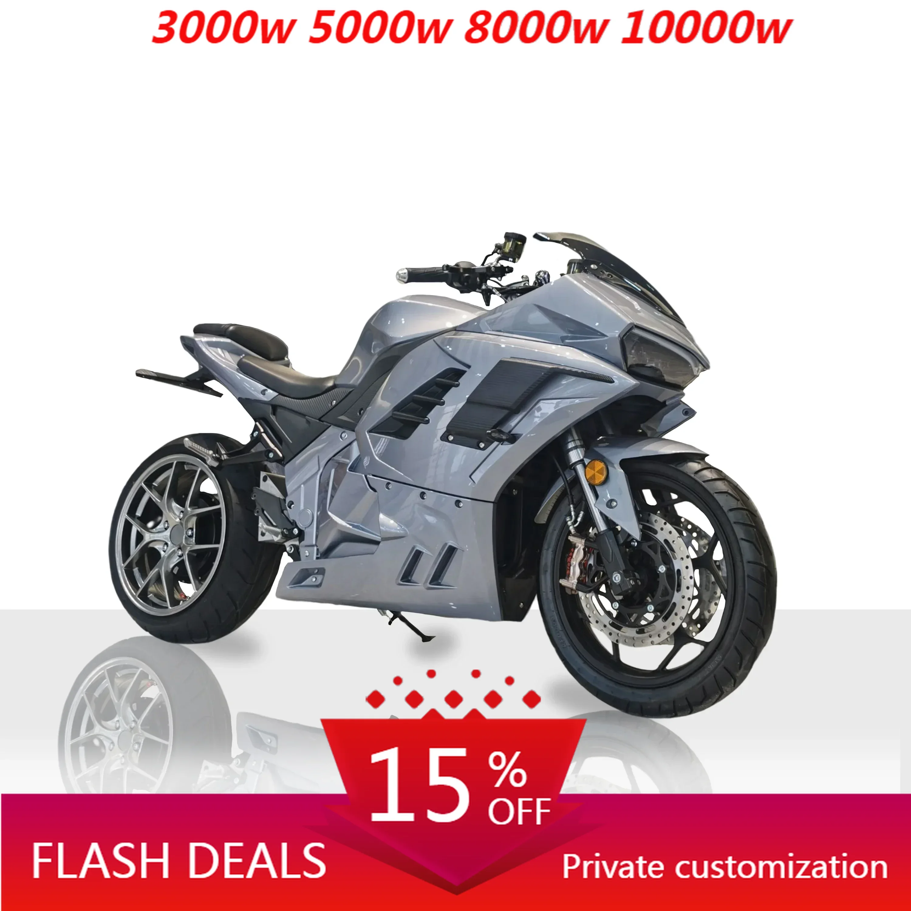 

Xili Cool N-Model 72v80ah-150ah Lithium Battery 8000Watt Good Electric Motorcycles