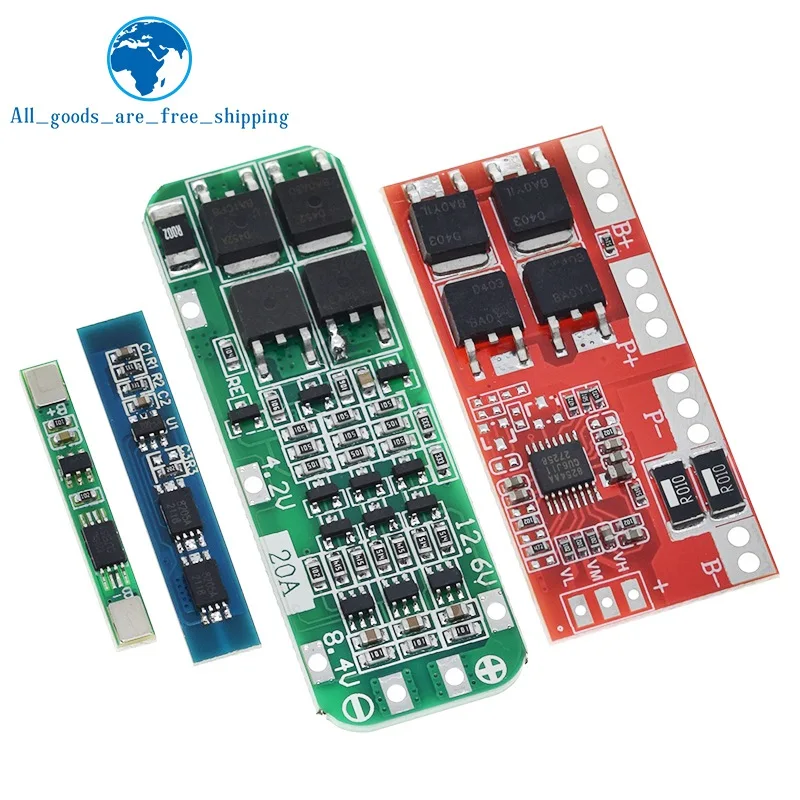 1S 2S 3S 4S 3A 20A 30A litowo-jonowa bateria litowa 18650 ładowarka PCB tablica ochronna BMS dla silnik do wiertarki Lipo moduł ogniw