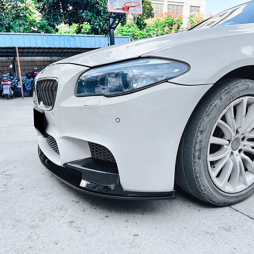 Car Front Bumper Lip Spoiler For BMW 5 Series F10 F11 M5 2012 2013 2014 2015 2016 Diffuser Splitter Bumper Bodykits view 5