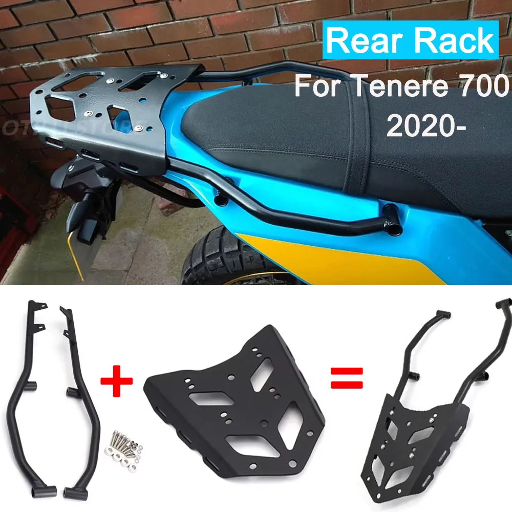 

Motorcycle Rear Luggage Rack Top Case Rear Rack CarrierTrunk Stand Accessories FOR YAMAHA TENERE 700 2019 2020 Tenere 700