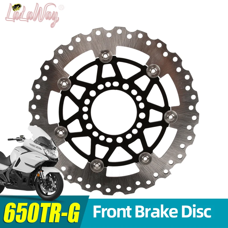 Front Brake Disc&Rear Brake Disc Accessories Motorcycle,For CFMOTO CF650TR-G ABS ,Front brake Disc