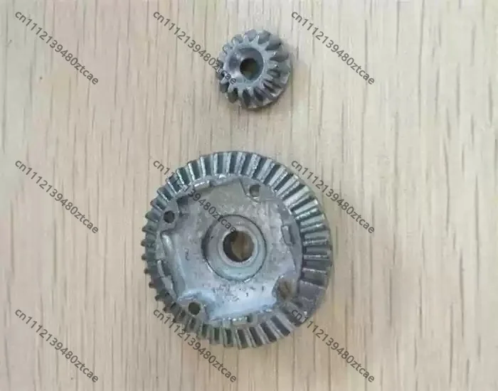 1:14 RC Container Tractor Truck 2/3 Axle Large Differential Bevel Gear Chassis Transmission Replacement Mod Parts