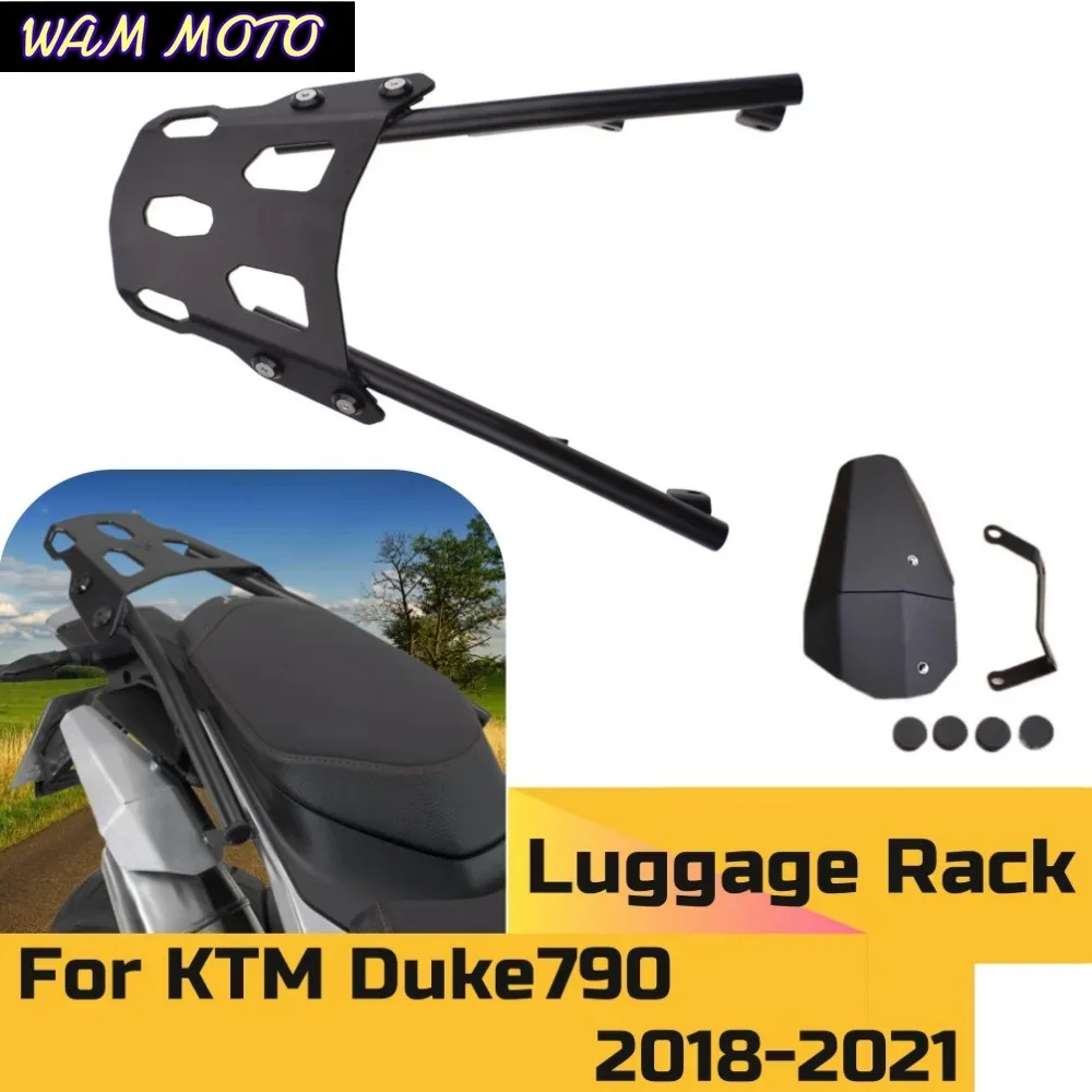 For KTM Duke790 2018-2021 Motorcycle Rear Luggage Rack Tail Storage Support Shelf Holder