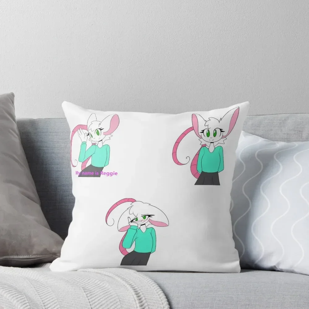 

Reggie The Mouse Throw Pillow Christmas Covers Cushion Child Cushions Home Decor pillow
