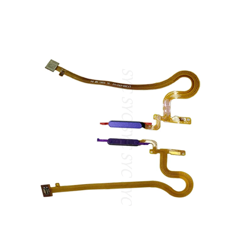 Fingerprint Sensor Button Flex Cable Ribbon For VIVO Y21 Y21S Y33S Key Touch Sensor Flex Replacement Parts