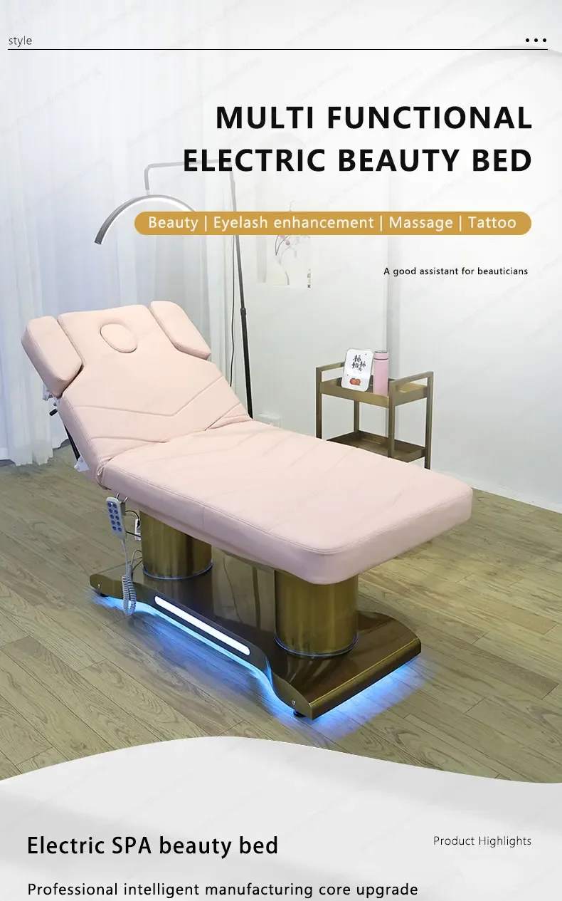 Luxury Hospital Multi-functional Rehabilitation physical Equipment Electric Table General Examination beauty tattoo Bed