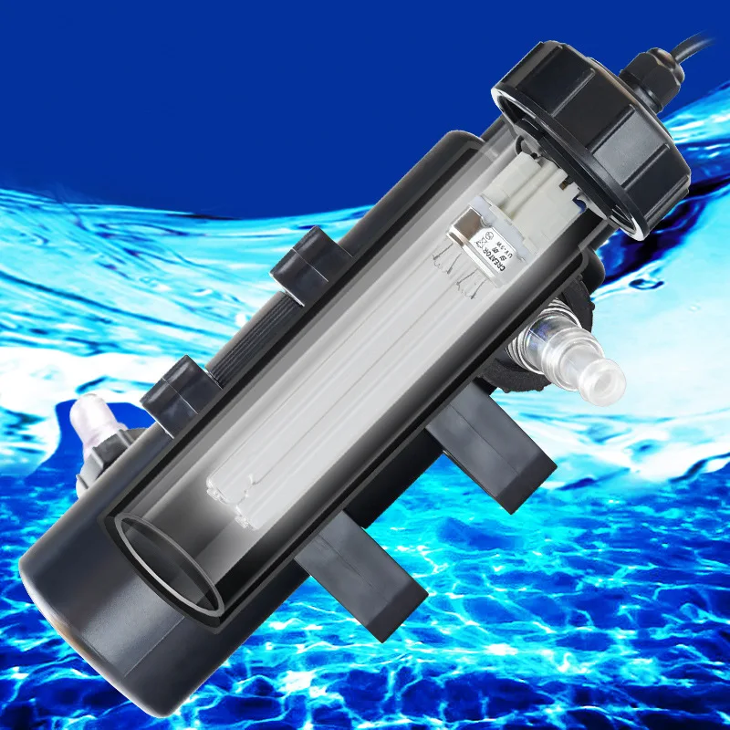 

ATMAN Chuangxing Fish Tank UV Germicidal Lamp External Algae & Moss Removal Green Water Purification Equipment Box Packaging
