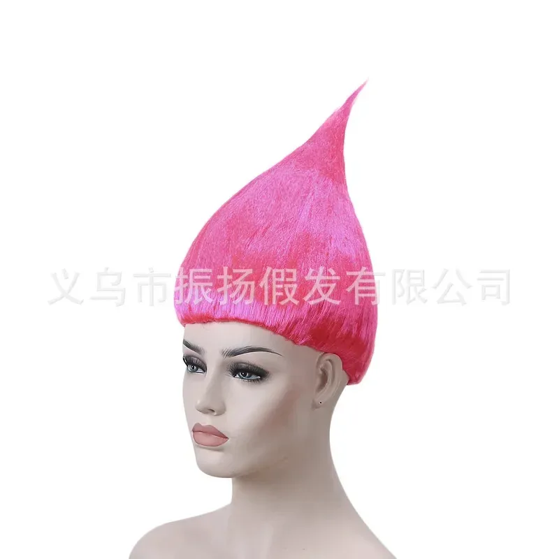 AAA 2025 الباروكات هالوين تأثيري الخشخاش شعر مستعار للمتحيدين زي لوازم الحفلات شعر الأطفال والكبار #4