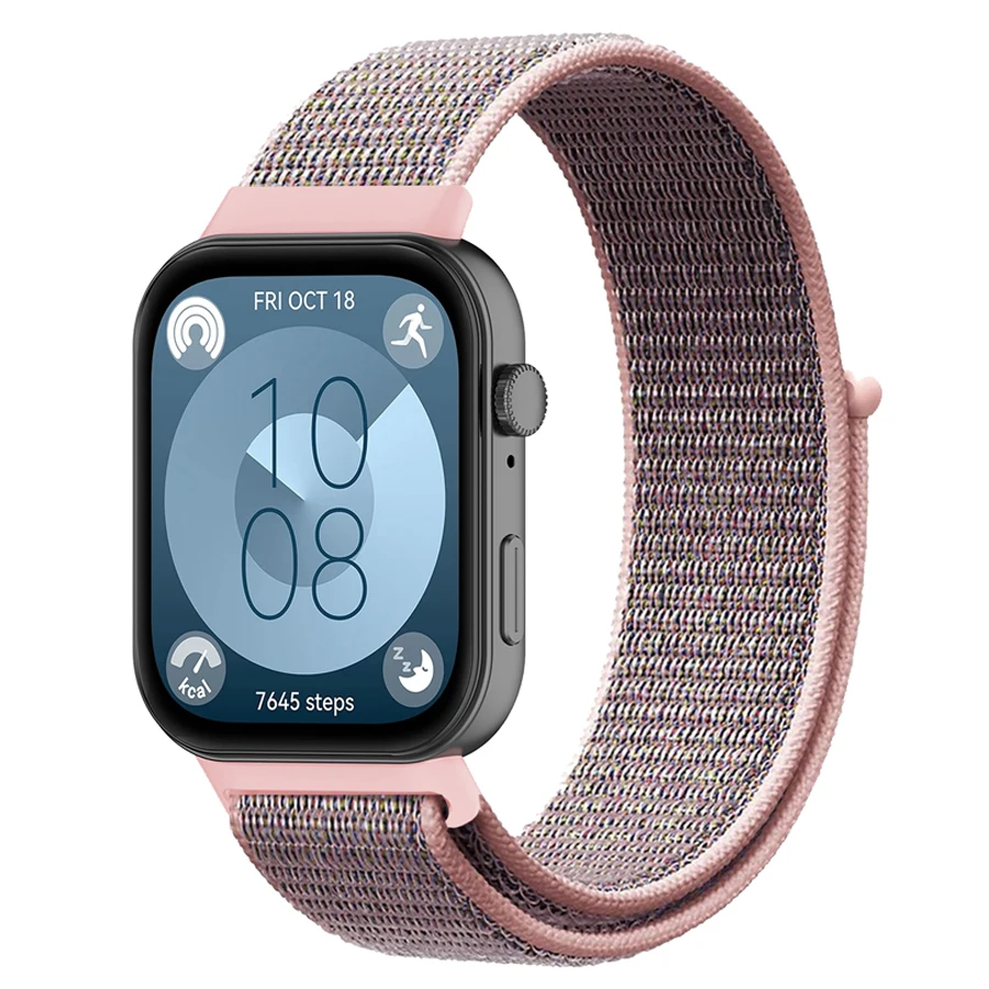 Nylon sportband voor Huawei Watch Fit 3/4/4Pro/5 band sport smartwatch bandje Correa voor Huawei Watch Fit 4 Pro 5 Pro armband