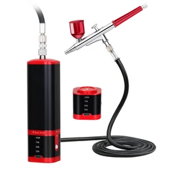 Personal Portable Cordless Mini Airbrush With Compressor Kit Multi-Purpose Rechargeable Equipment Machine Powerful Ladys Gifts