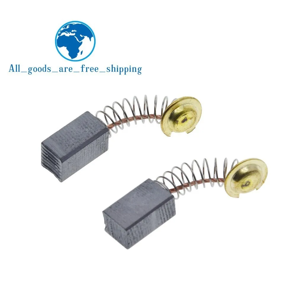 

10 Pcs Mini Drill Electric Grinder Replacement Carbon Brushes Spare Parts For Electric Motors Dremel Rotary Tool 6.5x7.5x13.5mm