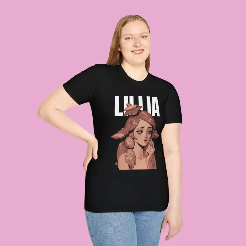 Lillia Shirt - Dream Faun Gift, Lillia Graphic Tee, Spirit Blossom T-shirt