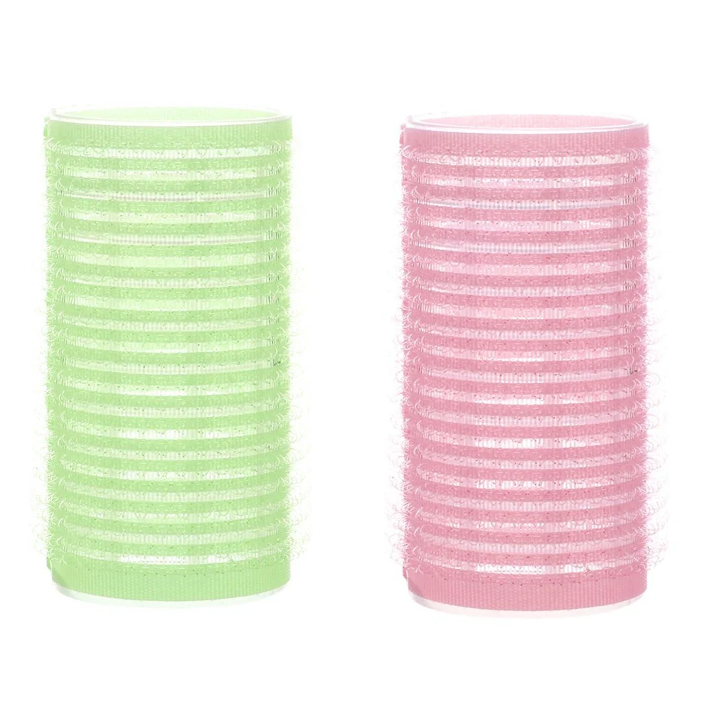 

B51C 12X Big Self Grip Hair Rollers Cling DIY Hair Curlers 3Cm