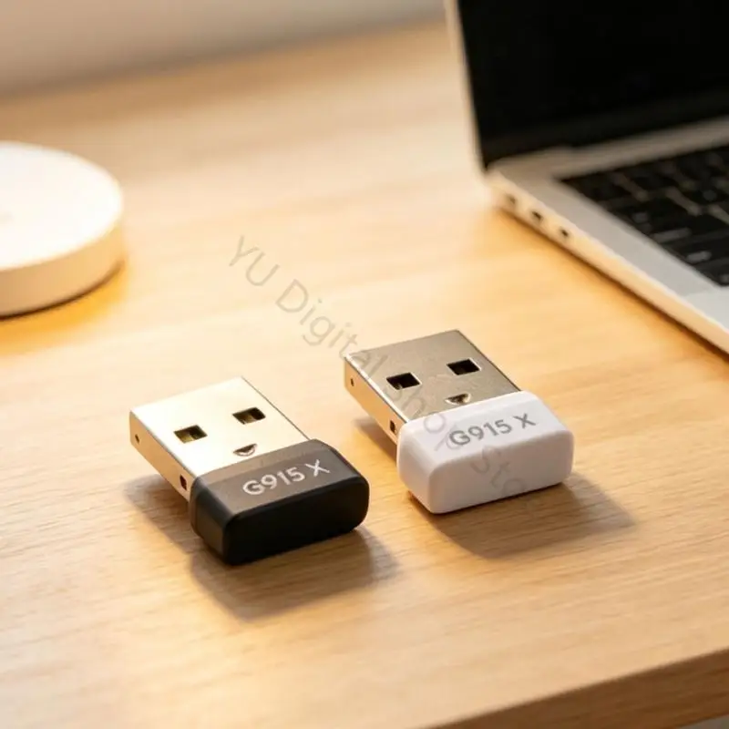 96BA Original USB Wireless Adapter USB Dongle for G915X Mechanical Keyboard