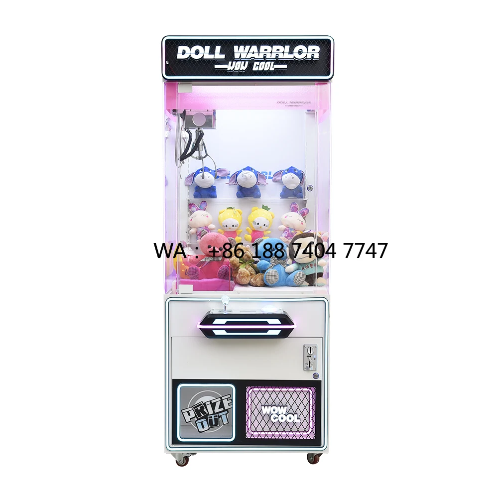 

Coin Operated Arcade Machine Game Room Toy Claw Crane Machine Plush Toy Catcher Prize Vending Machine