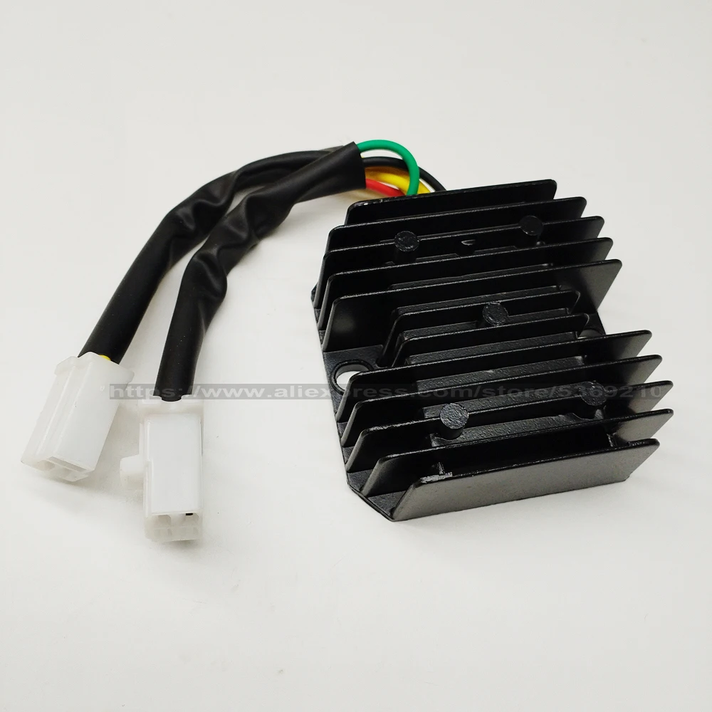 

3 Phrase 6 Wire DC Voltage Regulator Rectifier For Scooter Moped Elite CH125 CH150 CF150 GY6 125 150