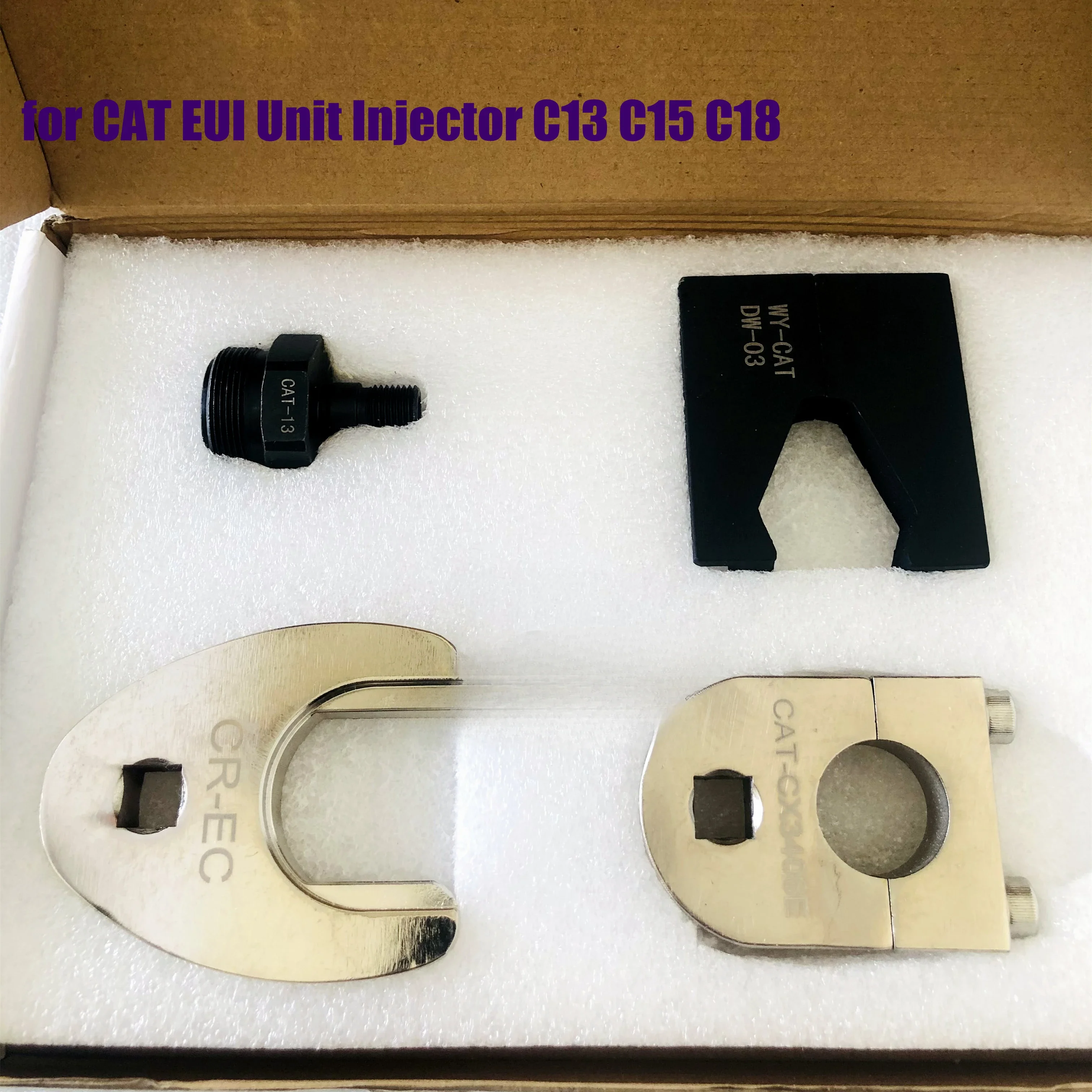 for CAT Diesel Unit Injector C13 C15 C18 Repair Tool Kits EUI Common Rail Injector Disassemble Adaptor Clamp