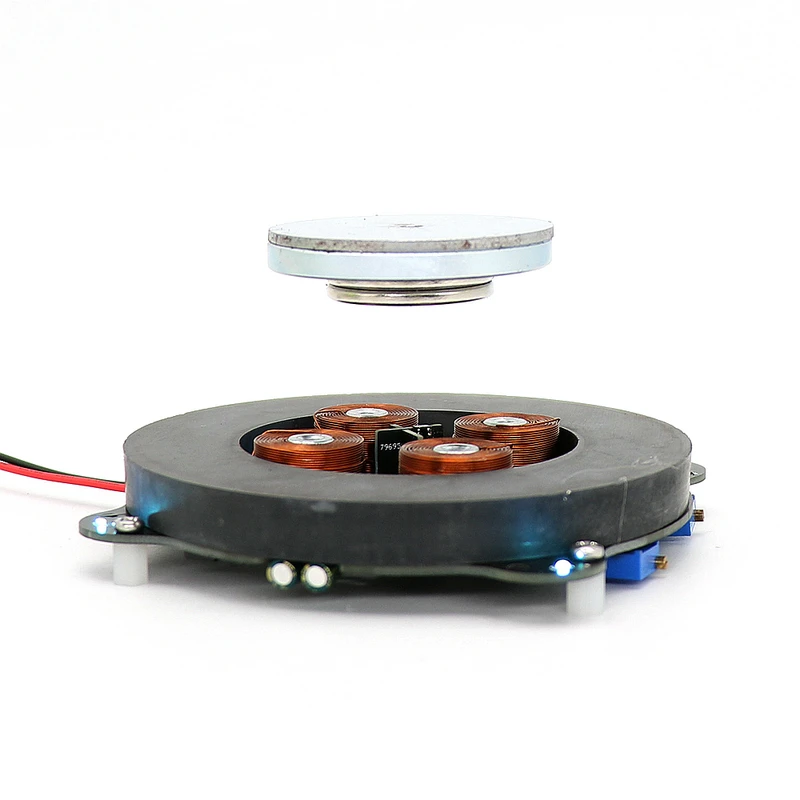 Magnetic Levitation Module With LED Lamp Max Load-Bearing 500G Platform DIY Core Kit For Magnetic Levitation Machine With Power