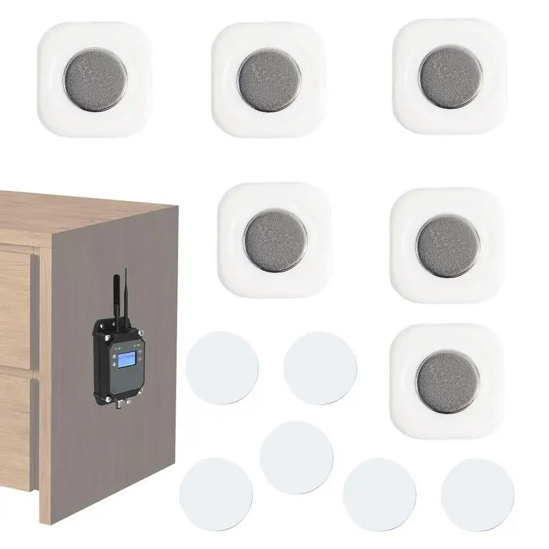 

Remote Control Wall Holder Wall Mounted Remote Control Holder Adhesive Controller Storage Stand For Router Charge Socket Bedroom