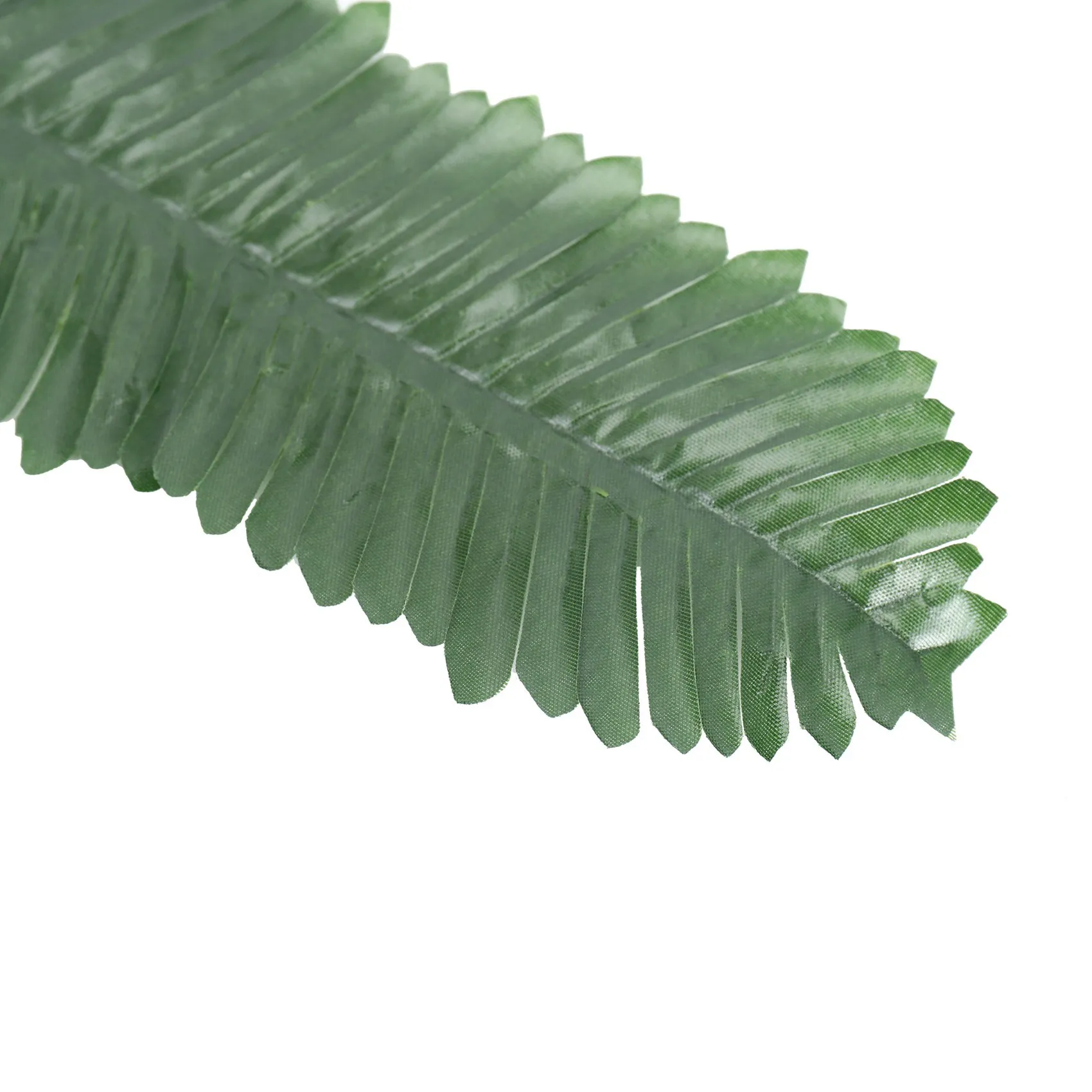 ABGE-204 Pieces 8 Kinds Tropical Party Decorations Jungle Monstera Leaves , Artificial Palm Leaves With Faux Stem