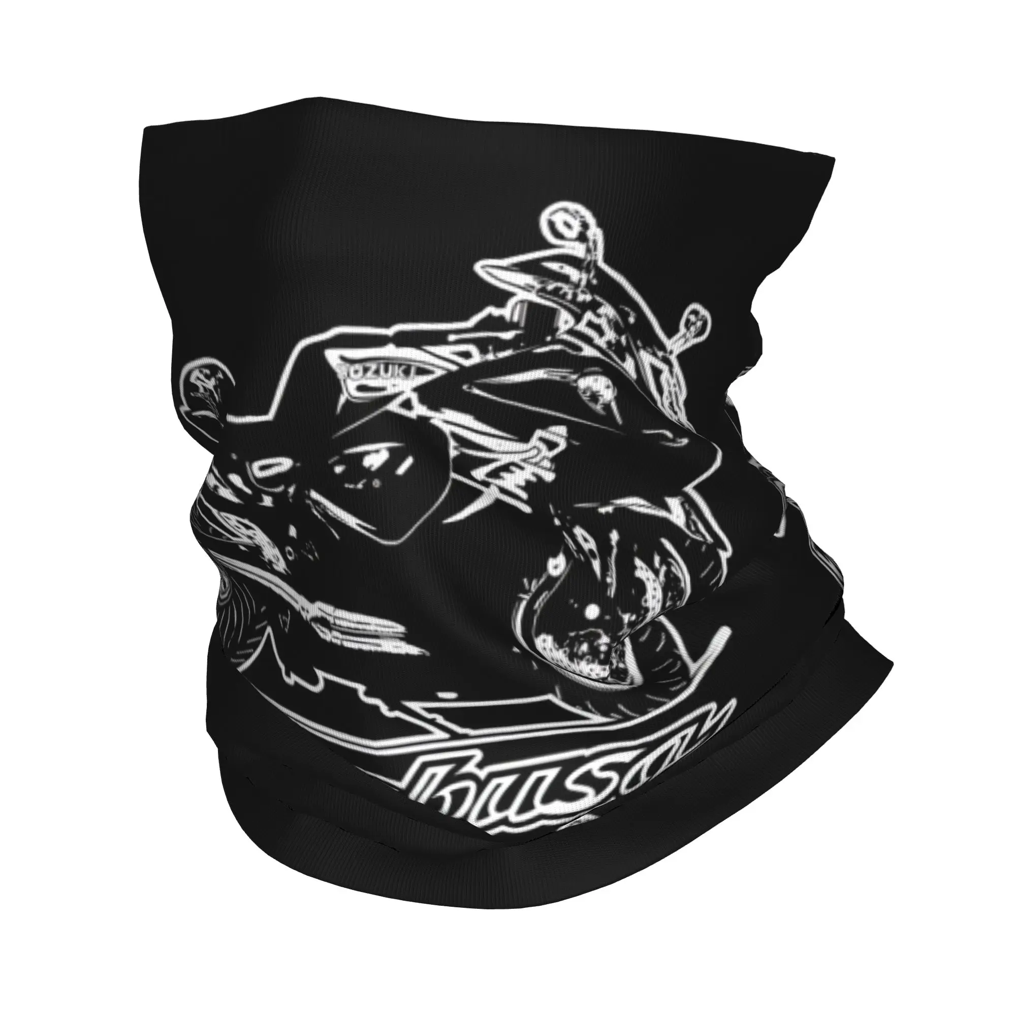 Custom Motor-H Vintage Race Bandana Neck Gaiter for Ski Hunting Men Women Wrap Scarf Iconic  Headband Warmer