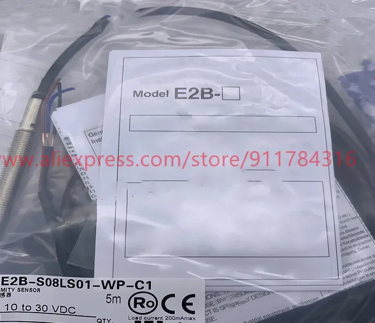 

3 шт. новый высококачественный бесконтактный переключатель E2B-S08LS01-WP-B1 E2B-S08LS01-WP-C1 E2B-S08LS02-WP-B2