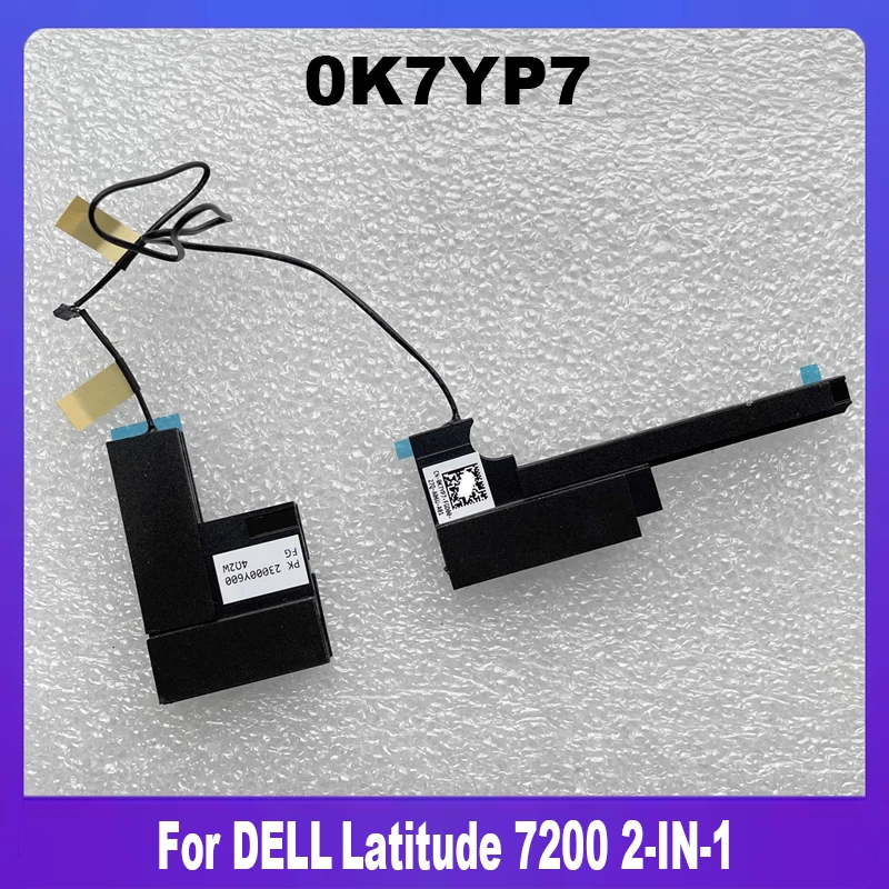 New Original 0K7YP7 For Dell Latitude 7200 2-IN-1 Laptop Built-in Speaker CN-0K7YP7 K7YP7 Left Right Internal Speaker Tested