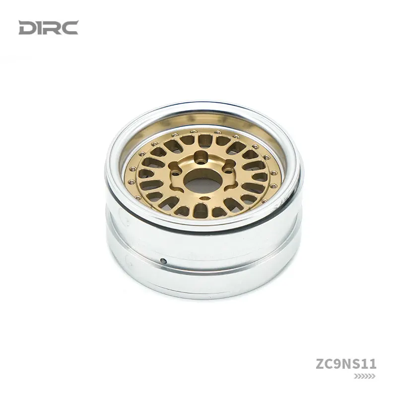 4PCS D1RC 1.9-Inch 60g Metal Rims for 1/10 Scale Realistic Crawling Car Wheel Hubs Suitable for TRX4 Scx10