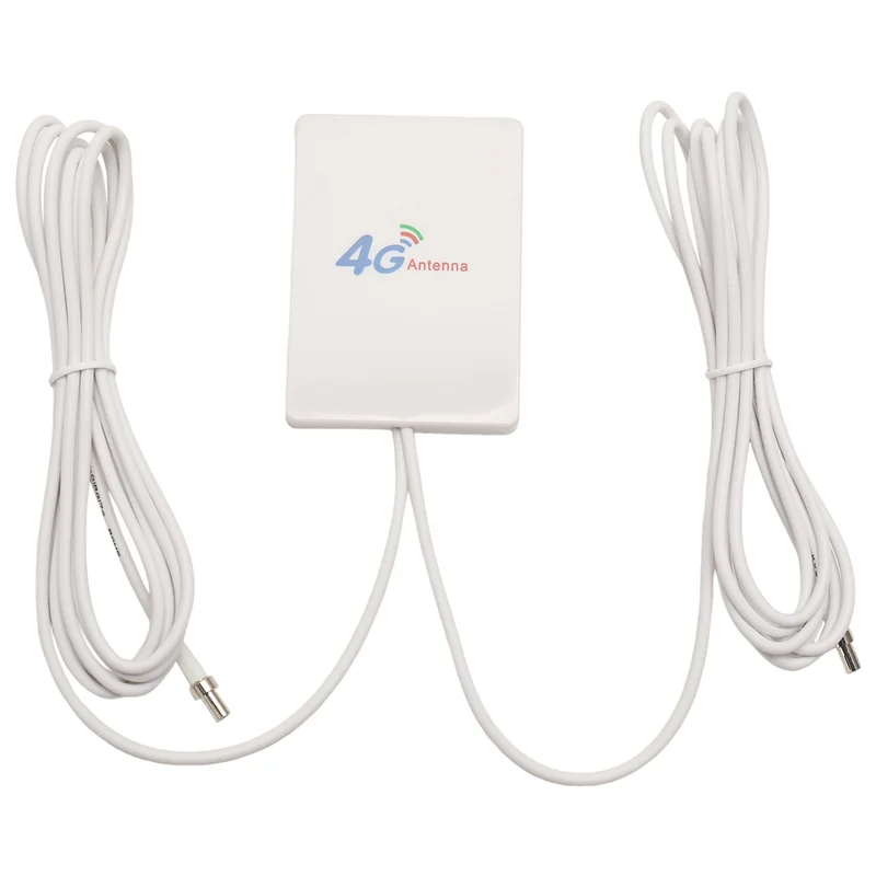 ABMF-4G LTE Антенна 3G 4G Панельная антенна с разъемом SMA TS9 CRC9 Кабель 2 м для маршрутизатора E8372 E3372 B315 USB-модем