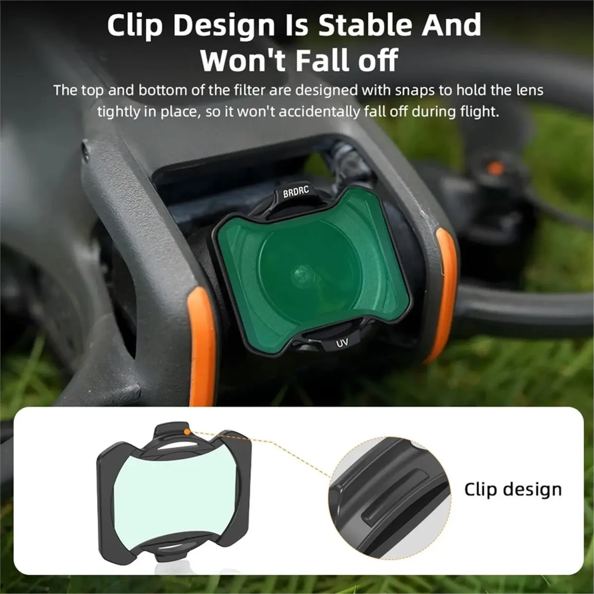 لمرشحات عدسة الطائرة بدون طيار Avata 2 لكاميرا AVATA 2 مرشحات التصوير الزجاجية البصرية للأشعة فوق البنفسجية مرشح الكثافة المحايدة
