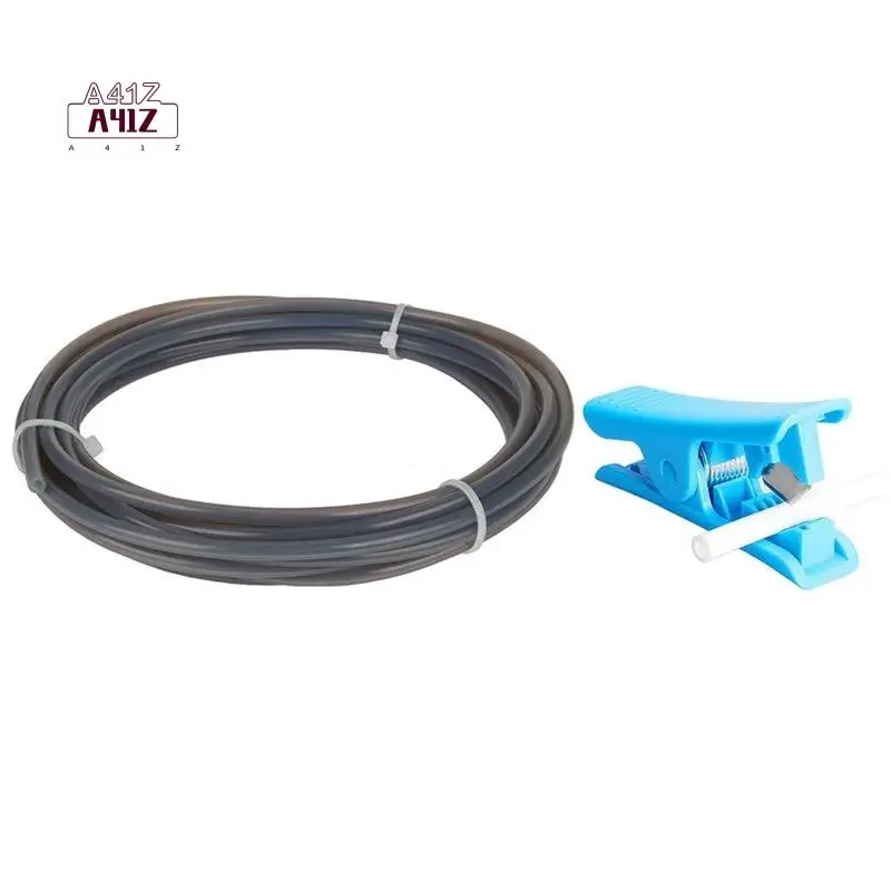

A41Z-For Bambu Lab P1P AMS A1 Mini 3D Printer PTFE Tube 3D Printer Feeding Tube 4-Meter With Blue Pipe Cutter