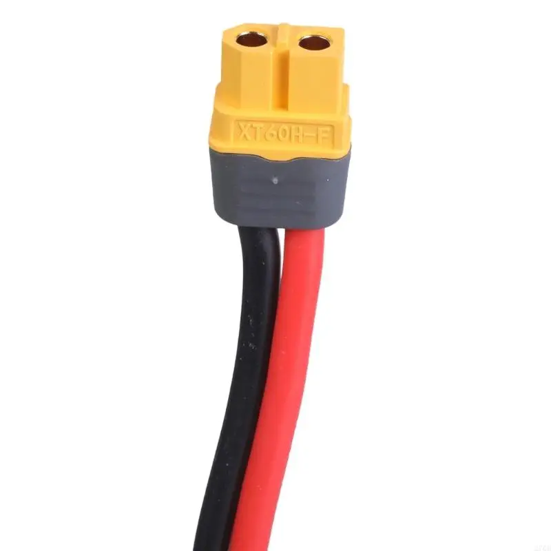 XT60 Female Connector with Clips 12AWG Wire for Battery Charging Clamps Clips Cord 25/100/200CM