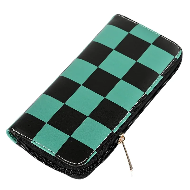 أنيمي كيميتسو نو يابا تانجيرو كامادو Nezuko محافظ طويلة محفظة من جلد PU أنيمي محفظة تأثيري اكسسوارات @ 0Z *