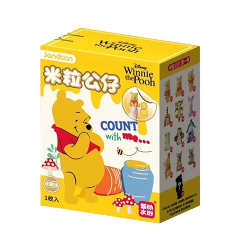 JANDOOM أصدقائي تيجر وبوه الدب الخنزير الصغير Eeyore تيجر عمل الشكل صندوق أعمى الأرز الحبوب دمية أنيمي الكرتون نموذج اللعب هدية #4