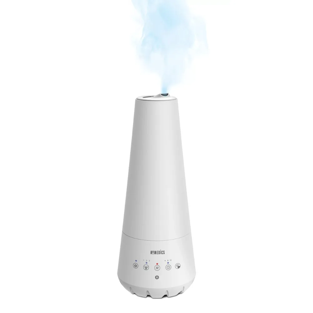 

HoMedics 2 в 1, ультразвуковой увлажнитель с теплым и холодным распылением с необходимой фотолабораторией. UHE-WM10