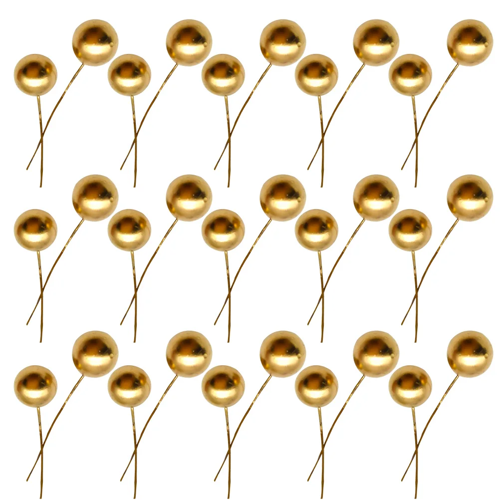 

200pcs Simulation Berry Branch Artificial Berries Christmas Decor For Diy Wedding Party Photo Props Berry Stems