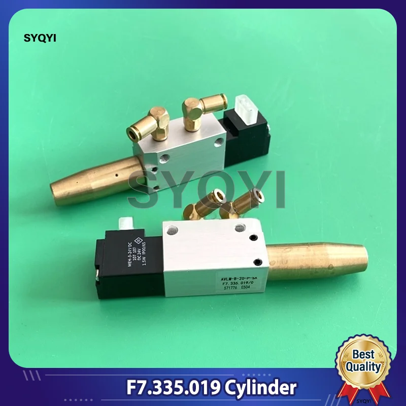 

Электромагнитный клапан ограничения подачи бумаги Heidelberg XL105, цилиндр электромагнитного клапана для прижима бумаги с передней подачи и верхнего прижима бумаги F7.335.019