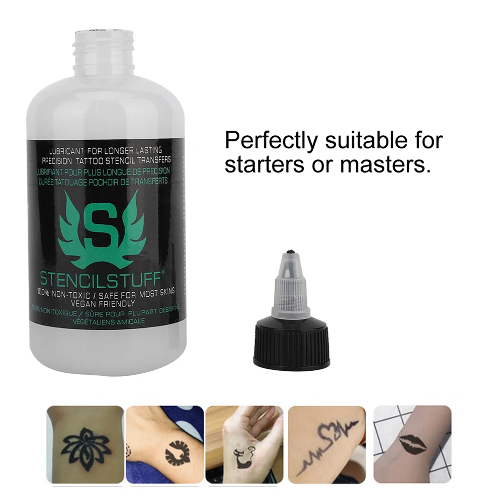 Cailloux de tatouage professionnels, gel magique, copieur thermique, solution de transfert de tatouage, crème, ensemble d\'encre, 30 ml, 120 ml, 250ml