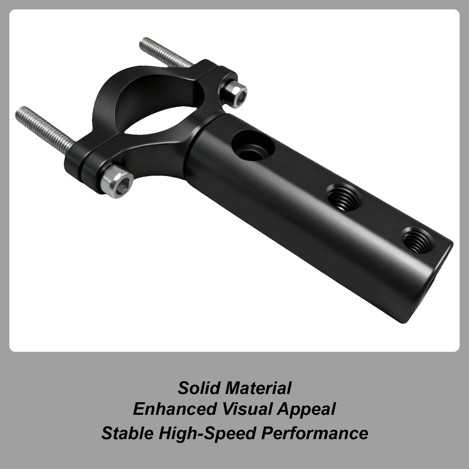 Motorcycle Spotlight Bracket Aluminum Alloy Holder Rearview Mirror Extension Light Holder For Scooter Riding Commuting Touring