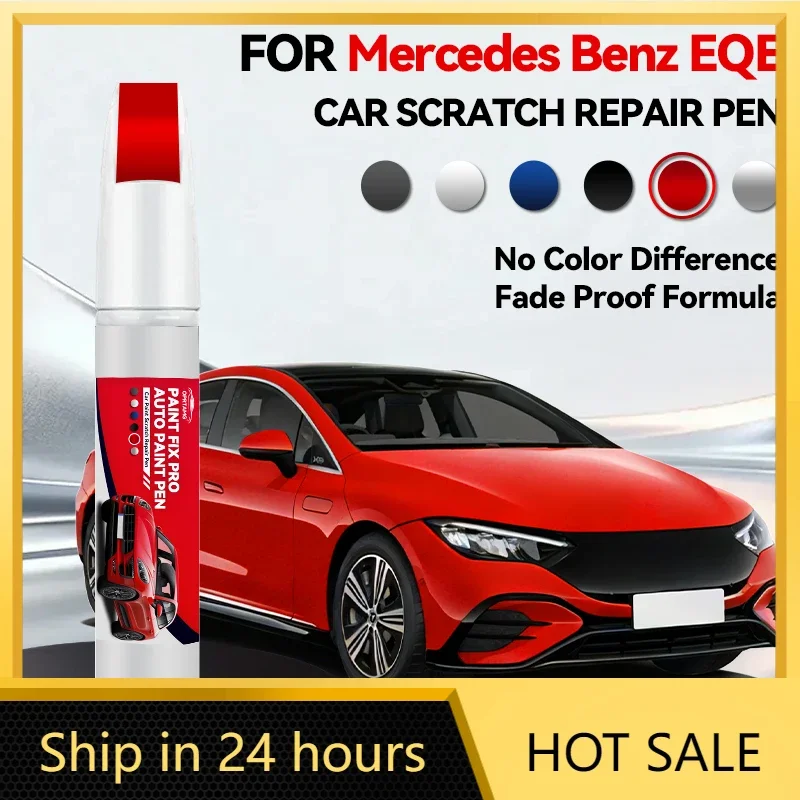 

Ручка-корректор для ремонта лакокрасочного покрытия Mercedes-Benz EQE 1990-2026, средство для удаления царапин, аксессуары для авто, черный, белый, серебристый