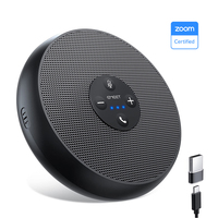 EMEET USB Wired Speakerphone Conference Speaker With 2 Mics 360° Voice Pickup Meeting Microphone Zoom Certified for Office/Home