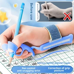 Anti-grip Wrist Corrector Pencil Holder For Children Beginner Friendly Perfect For Writing Drawing Practice In Kindergarten