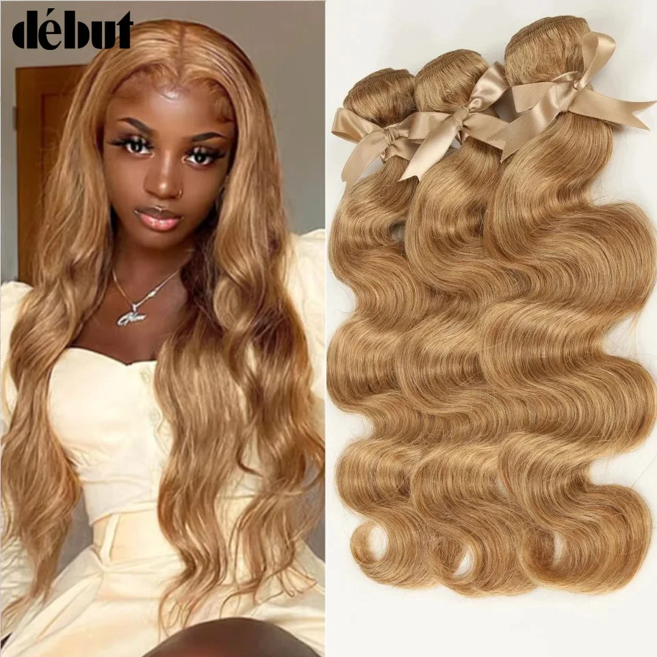 honey-blonde-27-colored-hair-brazilian-body-wave-natural-remy-hair-bundles-8-to-26-inches-sold-by-1-3-4-hair-extension-debut